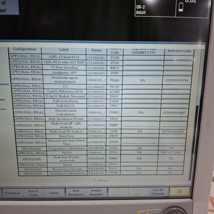 GE Healthcare GE Healthcare Carescape B650 Anesthesia Care Patient Monitor Patient Monitors reLink Medical