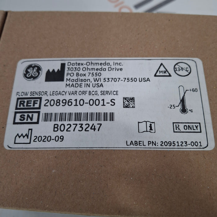 GE Healthcare GE Healthcare 2089610-001-S Flow Sensor Anesthesia reLink Medical