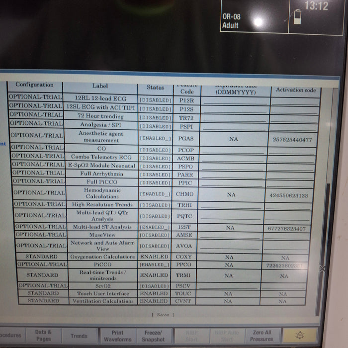 GE Healthcare GE Healthcare Carescape B650 Anesthesia Care Patient Monitor Patient Monitors reLink Medical