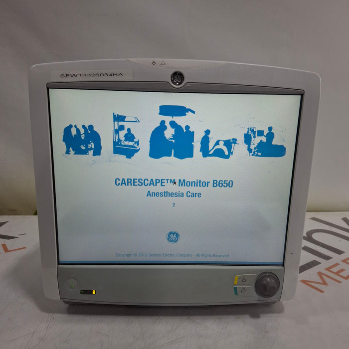 GE Healthcare GE Healthcare Carescape B650 Anesthesia Care Patient Monitor Patient Monitors reLink Medical