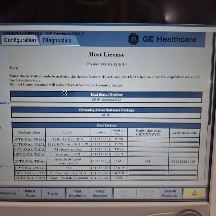 GE Healthcare GE Healthcare Carescape B650 Anesthesia Care Patient Monitor Patient Monitors reLink Medical