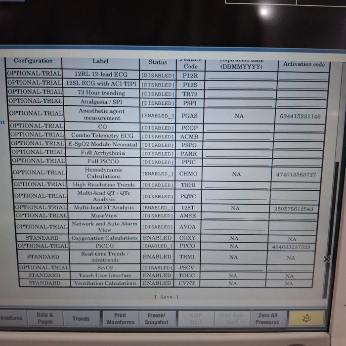 GE Healthcare GE Healthcare Carescape B650 Anesthesia Care Patient Monitor Patient Monitors reLink Medical