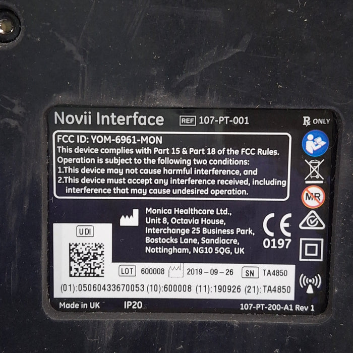 Monica Healthcare Limited Monica Healthcare Limited 107-PT-001 Fetal Monitor Patient Monitors reLink Medical