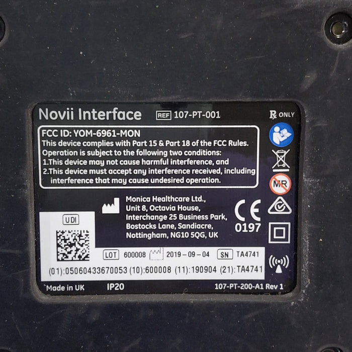 Monica Healthcare Limited Monica Healthcare Limited 107-PT-001 Fetal Monitor Patient Monitors reLink Medical