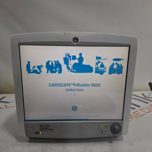 GE Healthcare GE Healthcare Carescape B650 Critical Care Patient Monitor Patient Monitors reLink Online