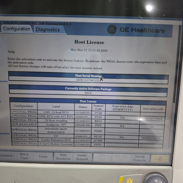 GE Healthcare GE Healthcare Carescape B650 Critical Care Patient Monitor Patient Monitors reLink Medical