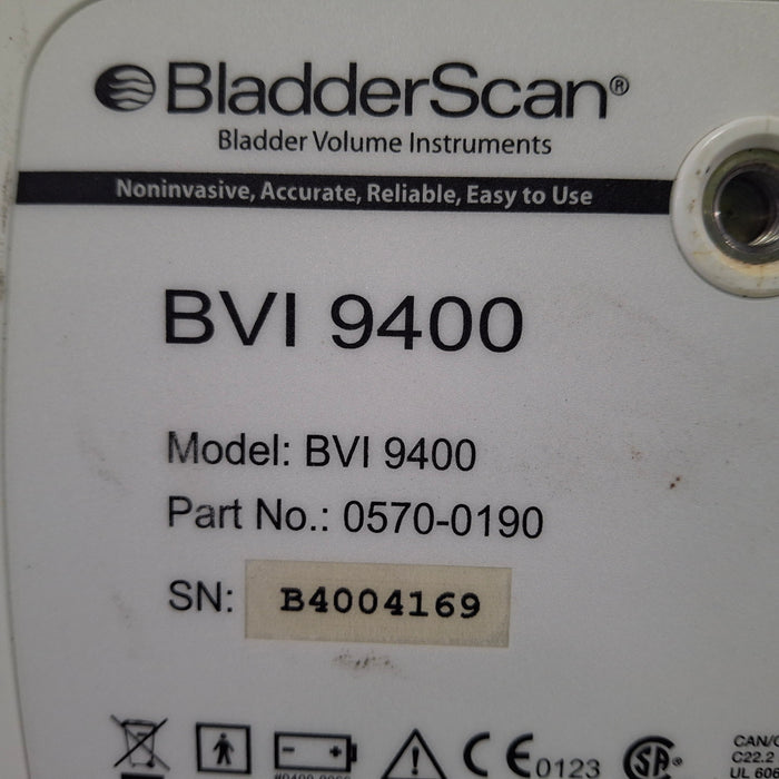 Verathon Medical, Inc BVI 9400 Bladderscan