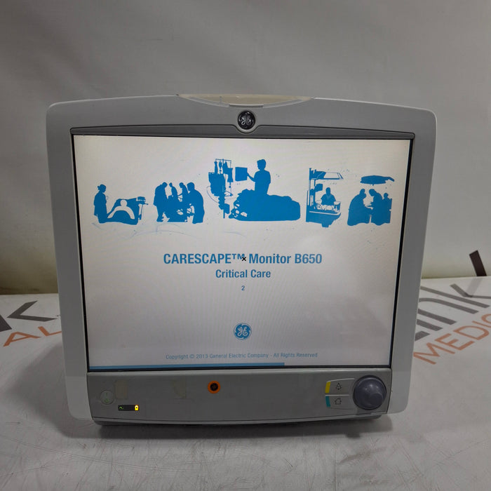 GE Healthcare GE Healthcare Carescape B650 Critical Care Patient Monitor Patient Monitors reLink Medical