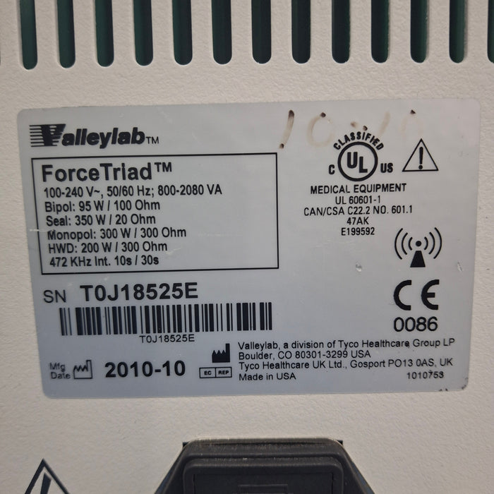 Covidien Covidien Force Triad 3.5 Electrosurgical Unit Electrosurgical Units reLink Medical