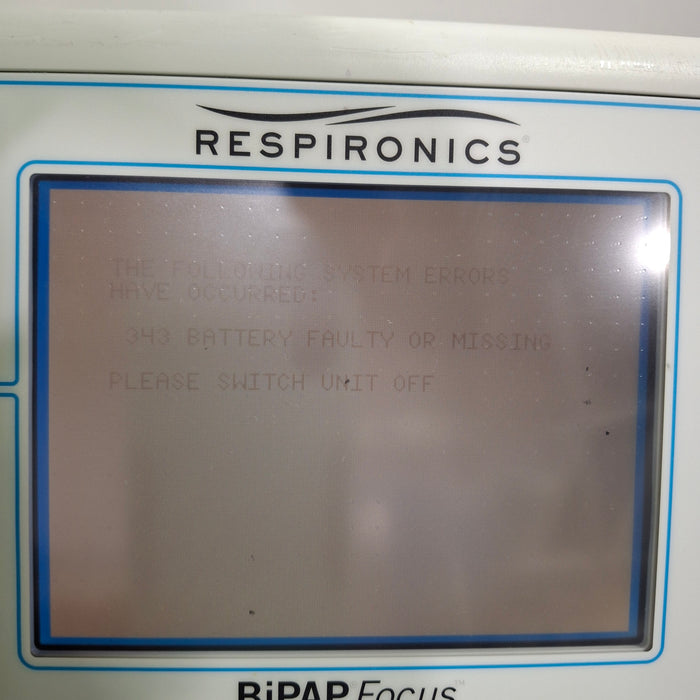 Respironics Respironics BiPAP Focus Ventilator Respiratory reLink Medical