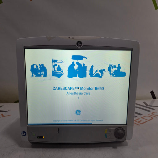 GE Healthcare GE Healthcare Carescape B650 Anesthesia Care Patient Monitor Patient Monitors reLink Medical