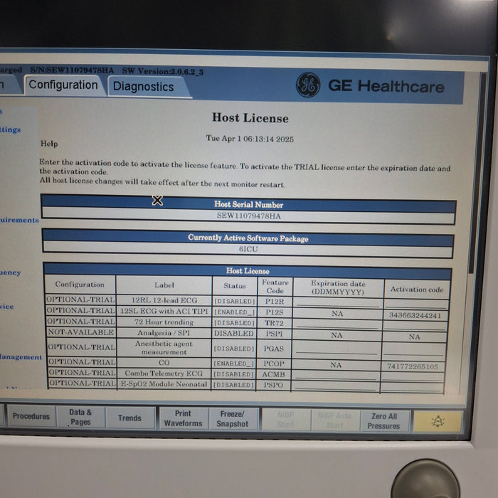 GE Healthcare GE Healthcare Carescape B650 Critical Care Patient Monitor Patient Monitors reLink Medical