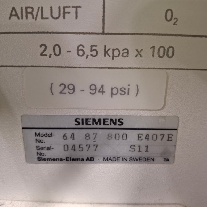 Maquet Maquet Servo I Ventilator Respiratory reLink Medical