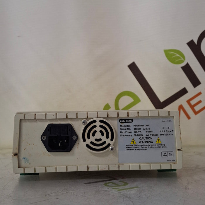Bio-Rad Bio-Rad PowerPac 300 Electrophoresis Power Supply Research Lab reLink Medical