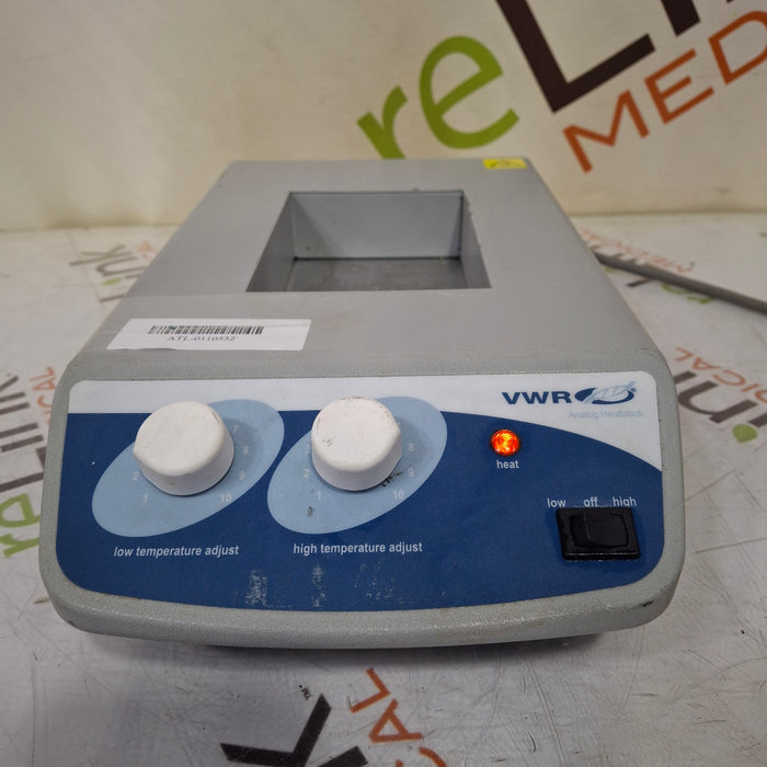 VWR VWR 12621-104 Analog Heat Block Research Lab reLink Medical