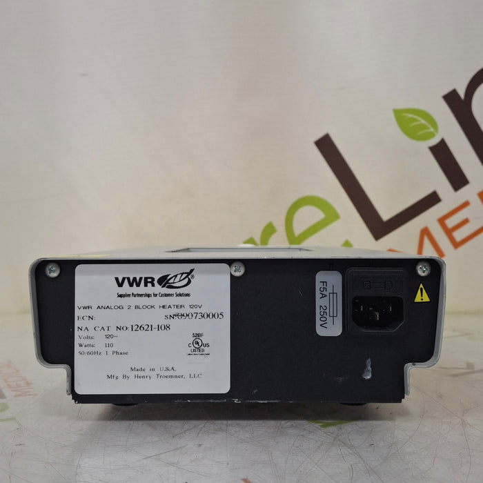 VWR VWR 12621-104 Analog Heat Block Research Lab reLink Medical