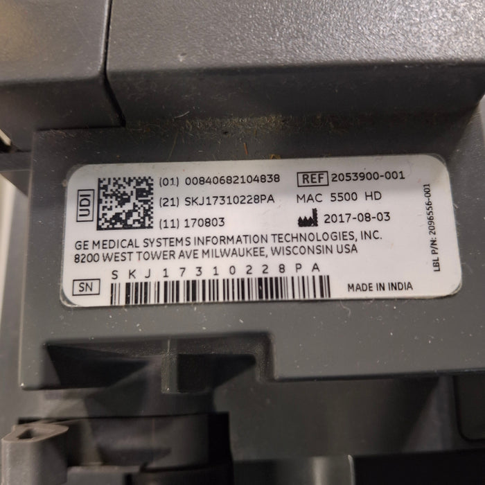 GE Healthcare MAC 5500 HD ECG without CAM Module