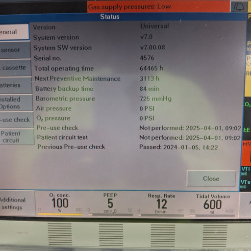 Maquet Maquet Servo I Ventilator Respiratory reLink Medical