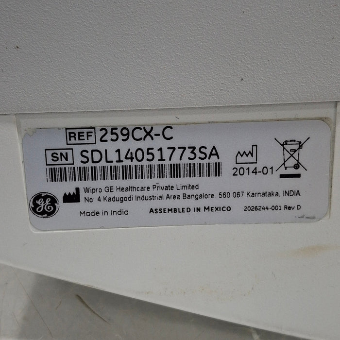 GE Healthcare GE Healthcare Corometrics 250cx Series Model 259cx-c Fetal Monitor Patient Monitors reLink Medical