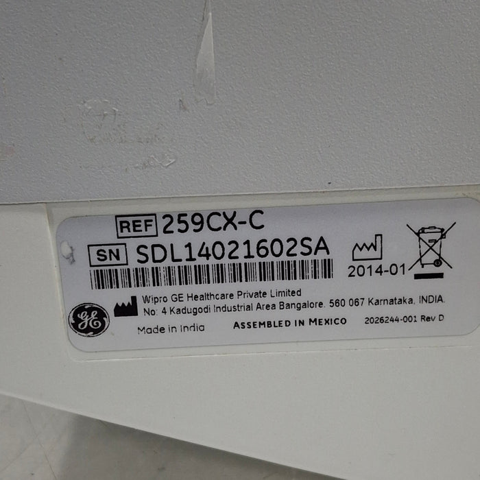 GE Healthcare GE Healthcare Corometrics 250cx Series Model 259cx-c Fetal Monitor Patient Monitors reLink Medical