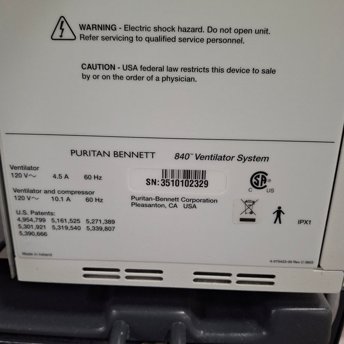 Puritan Bennett 840 Ventilator