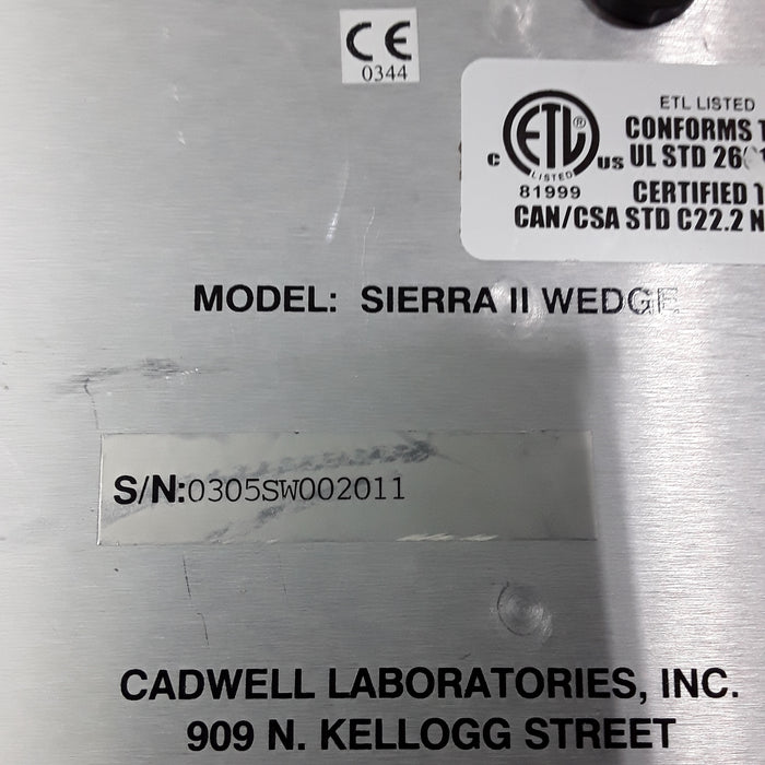 Cadwell Laboratories Inc. Cadwell Laboratories Inc. Sierra II Wedge Console EEG EMG Sleep Systems reLink Medical