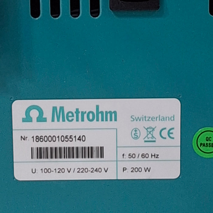 Metrohm Metrohm 860 KF Thermoprep Titration Sample Preparation Instrument Research Lab reLink Medical