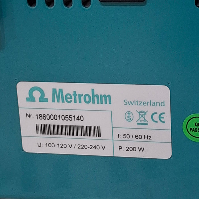 Metrohm Metrohm 860 KF Thermoprep Titration Sample Preparation Instrument Research Lab reLink Medical