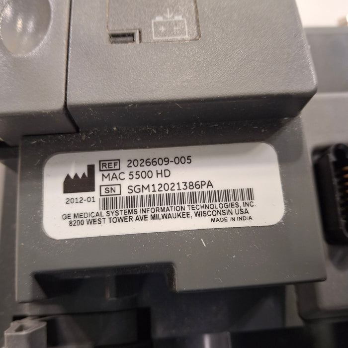 GE Healthcare GE Healthcare MAC 5500 HD ECG without CAM Module Cardiology reLink Medical