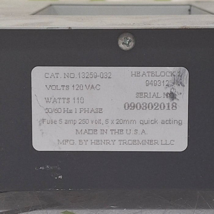 Henry Troemner, LLC Henry Troemner, LLC Heatblock 2 Research Lab reLink Medical