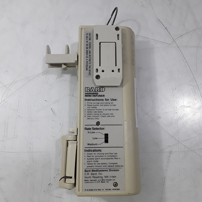 Bard Medical Bard Medical Mini Infuser 300XL Pump Temperature Control Units reLink Medical
