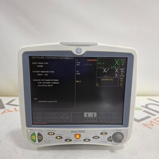 GE Healthcare GE Healthcare Dash 5000 - GE/Nellcor SpO2 Patient Monitor Patient Monitors reLink Medical