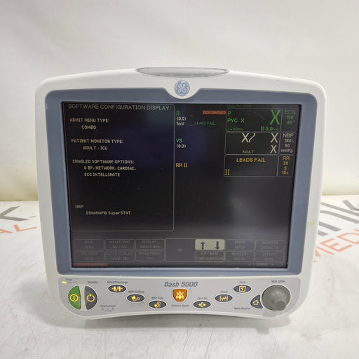 GE Healthcare GE Healthcare Dash 5000 - Masimo SpO2 Patient Monitor Patient Monitors reLink Medical
