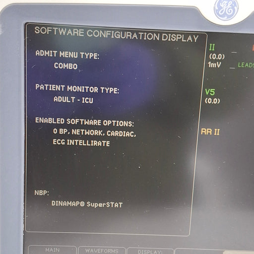 GE Healthcare GE Healthcare Dash 5000 - Masimo SpO2 Patient Monitor Patient Monitors reLink Medical