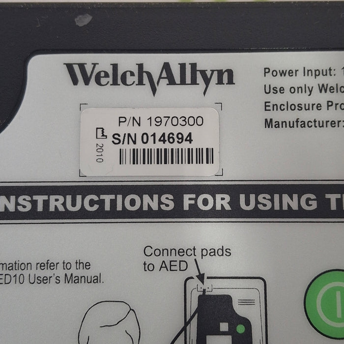 Welch Allyn AED10 Defibrillator