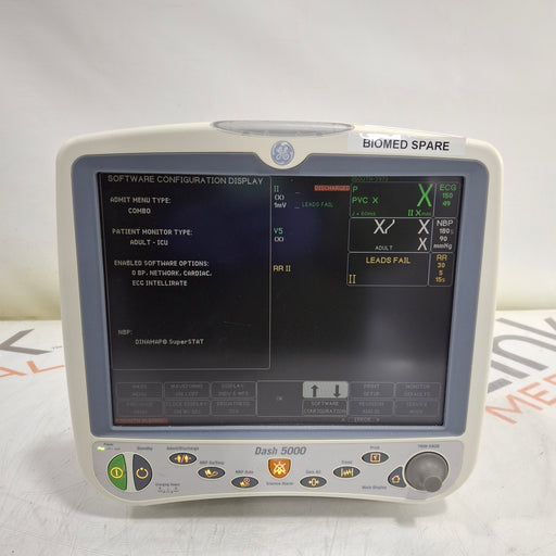 GE Healthcare GE Healthcare Dash 5000 - GE/Nellcor SpO2 Patient Monitor Patient Monitors reLink Medical