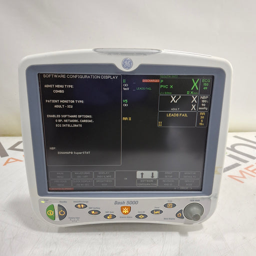 GE Healthcare GE Healthcare Dash 5000 - GE/Nellcor SpO2 Patient Monitor Patient Monitors reLink Medical