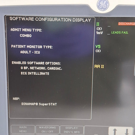 GE Healthcare GE Healthcare Dash 5000 - GE/Nellcor SpO2 Patient Monitor Patient Monitors reLink Medical