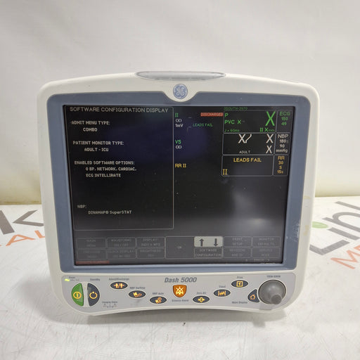 GE Healthcare GE Healthcare Dash 5000 - GE/Nellcor SpO2 Patient Monitor Patient Monitors reLink Medical