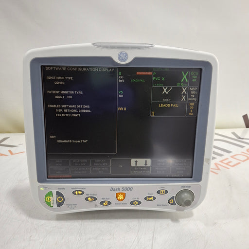 GE Healthcare GE Healthcare Dash 5000 - GE/Nellcor SpO2 Patient Monitor Patient Monitors reLink Medical