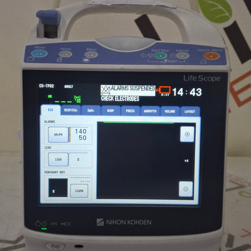 Nihon Kohden Nihon Kohden BSM-1733 Life Scope PT Transport Patient Monitor Patient Monitors reLink Medical