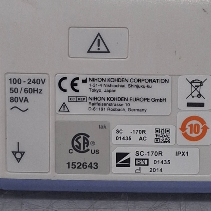 Nihon Kohden Nihon Kohden BSM-1733 Life Scope PT Transport Patient Monitor Patient Monitors reLink Medical