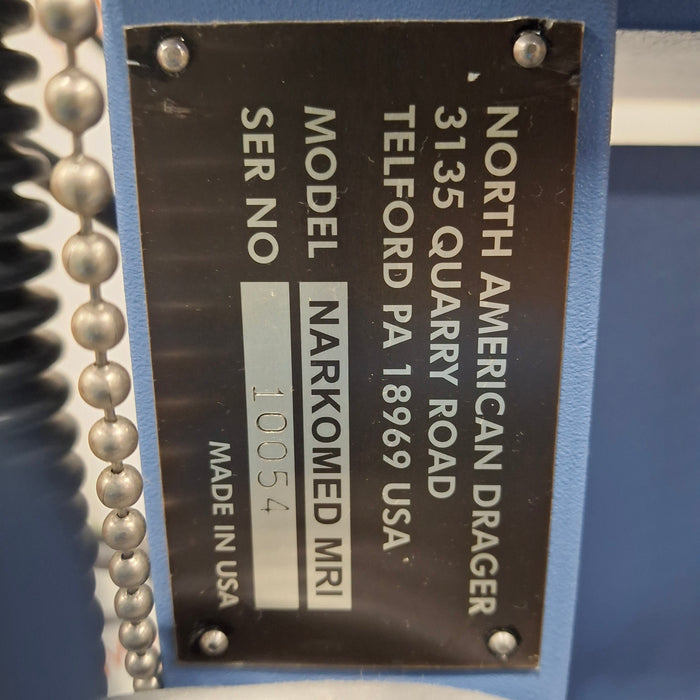 Draeger Medical Draeger Medical Narkomed MRI Anesthesia Machine Anesthesia reLink Medical