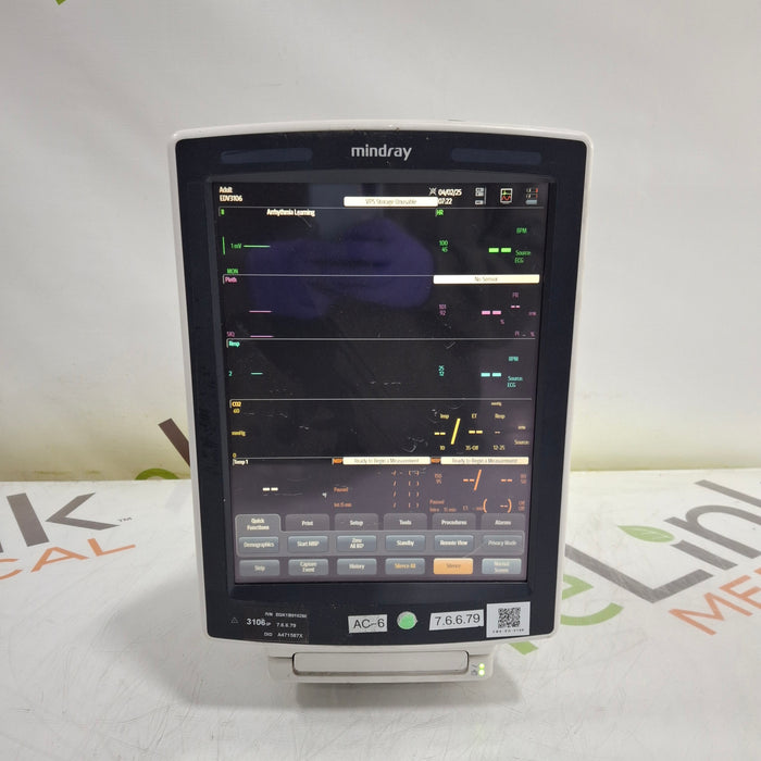 Mindray Mindray V12 Bedside Patient Monitor Patient Monitors reLink Medical