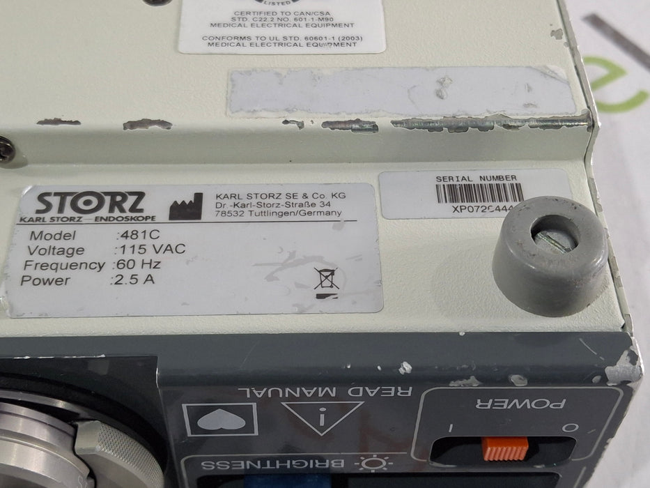 Karl Storz 481C Miniature Light Source