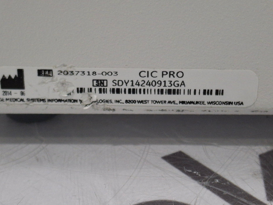 GE Healthcare MP100D CIC Pro Carescape Central Station