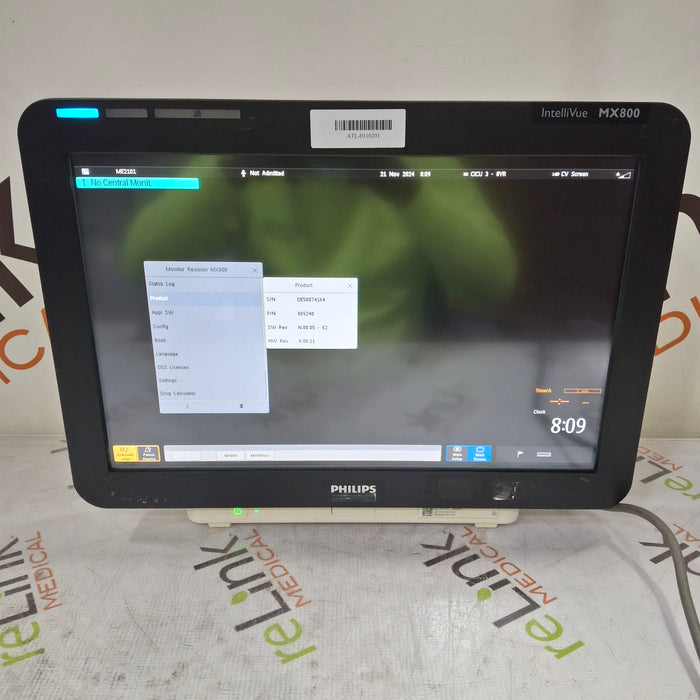 Philips MX800 Bedside Patient Monitor