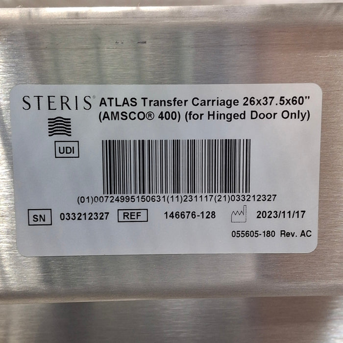 Steris Amsco Atlas Sterilizer Loading Cart