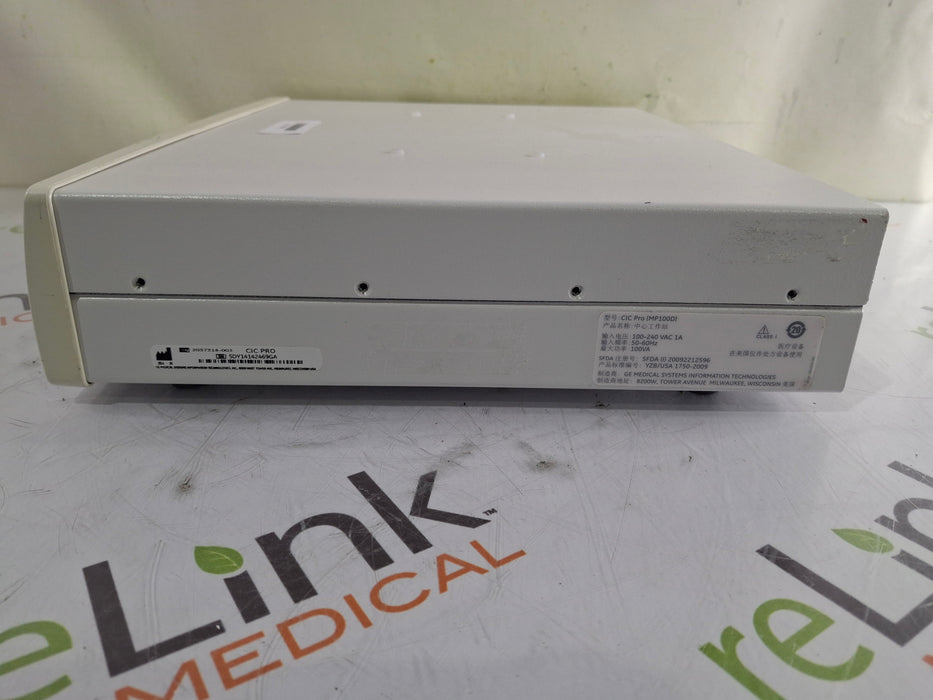 GE Healthcare GE Healthcare MP100D CIC Pro Carescape Central Station Patient Monitors reLink Medical