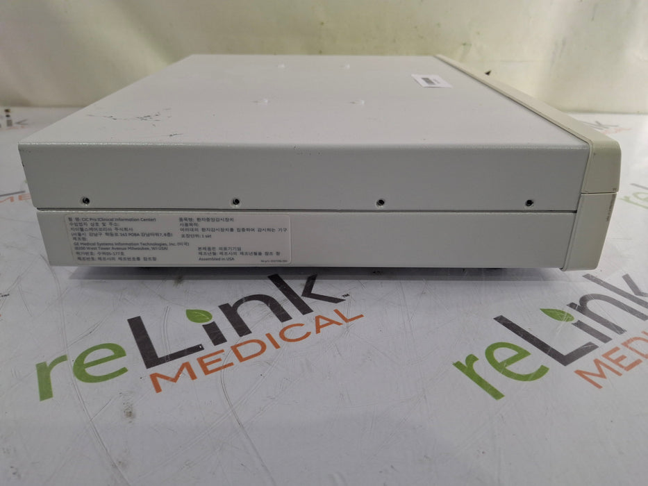 GE Healthcare GE Healthcare MP100D CIC Pro Carescape Central Station Patient Monitors reLink Medical